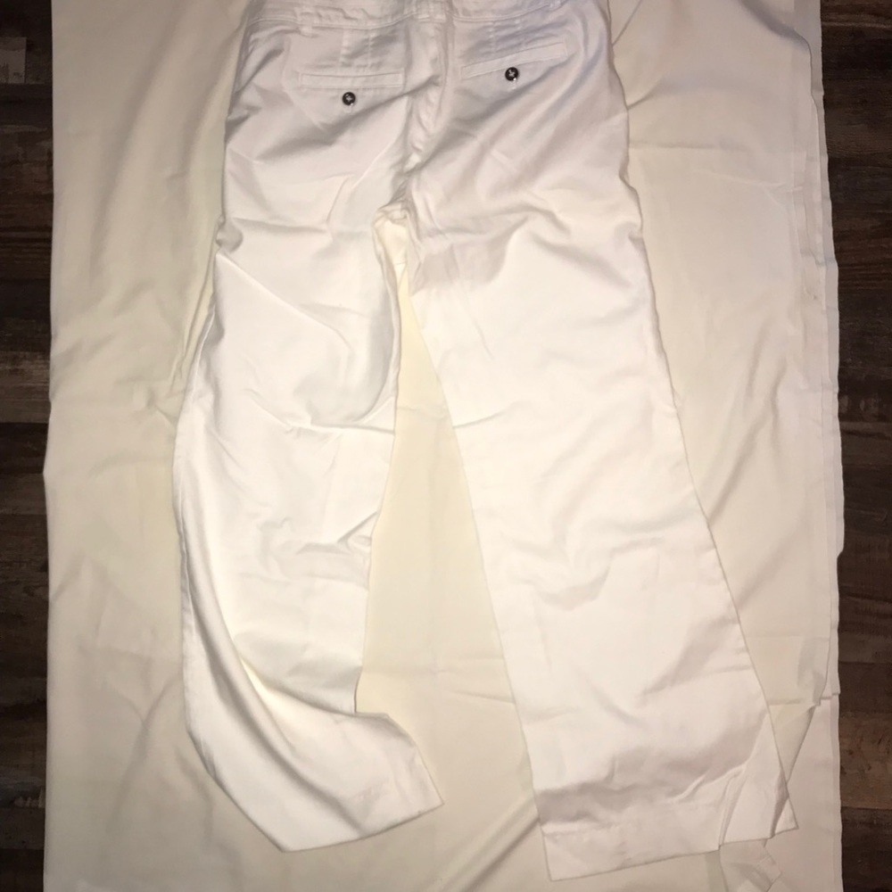 White House Black Market White Pants 6R